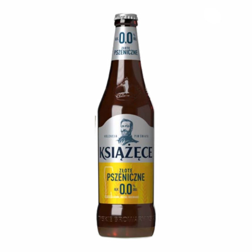 Piwo Książęce Złote Pszeniczne 0% 500 ml