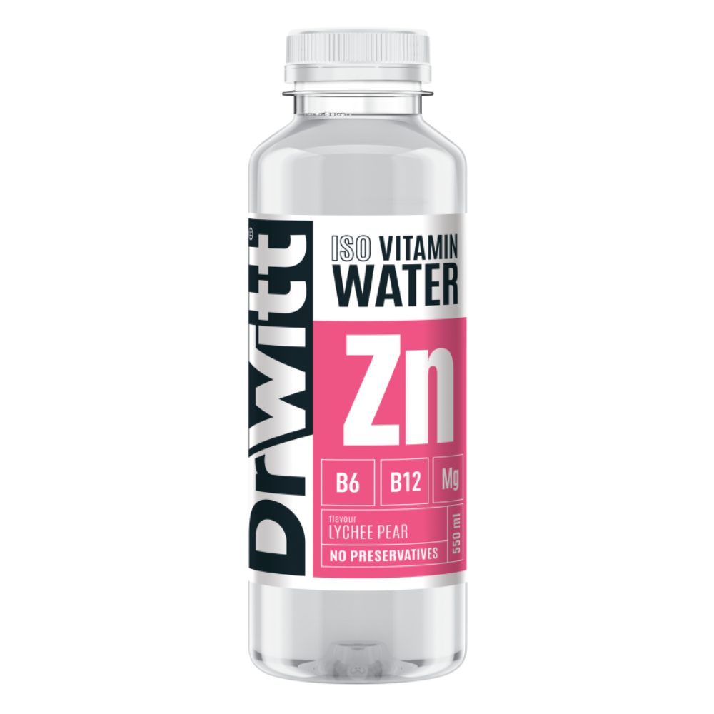 Napój Dr.Witt Iso Cynk Liczi Gruszka Pet 550 ml DRS