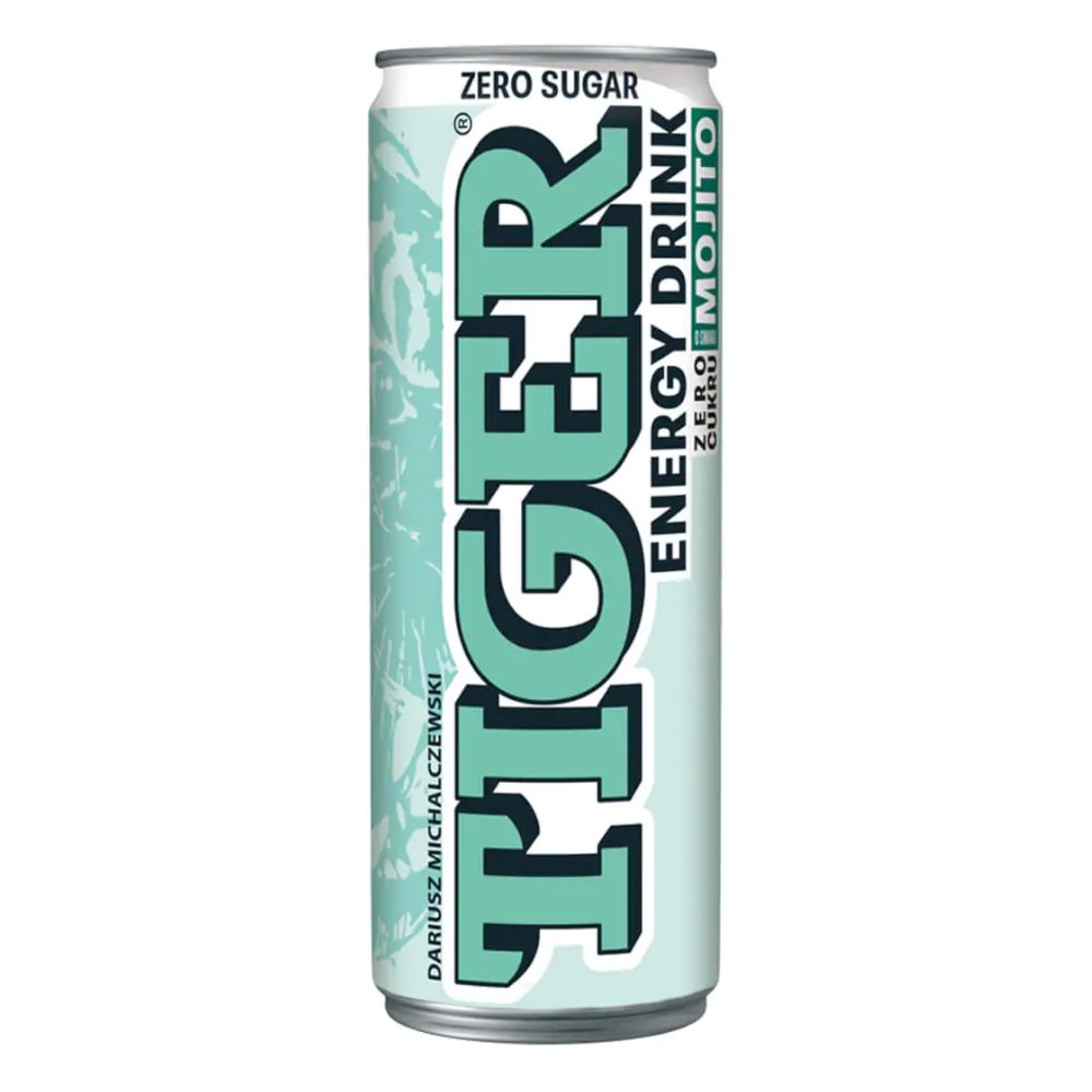 Energetyk Tiger Mojito Bez Cukru 250 ml DRS