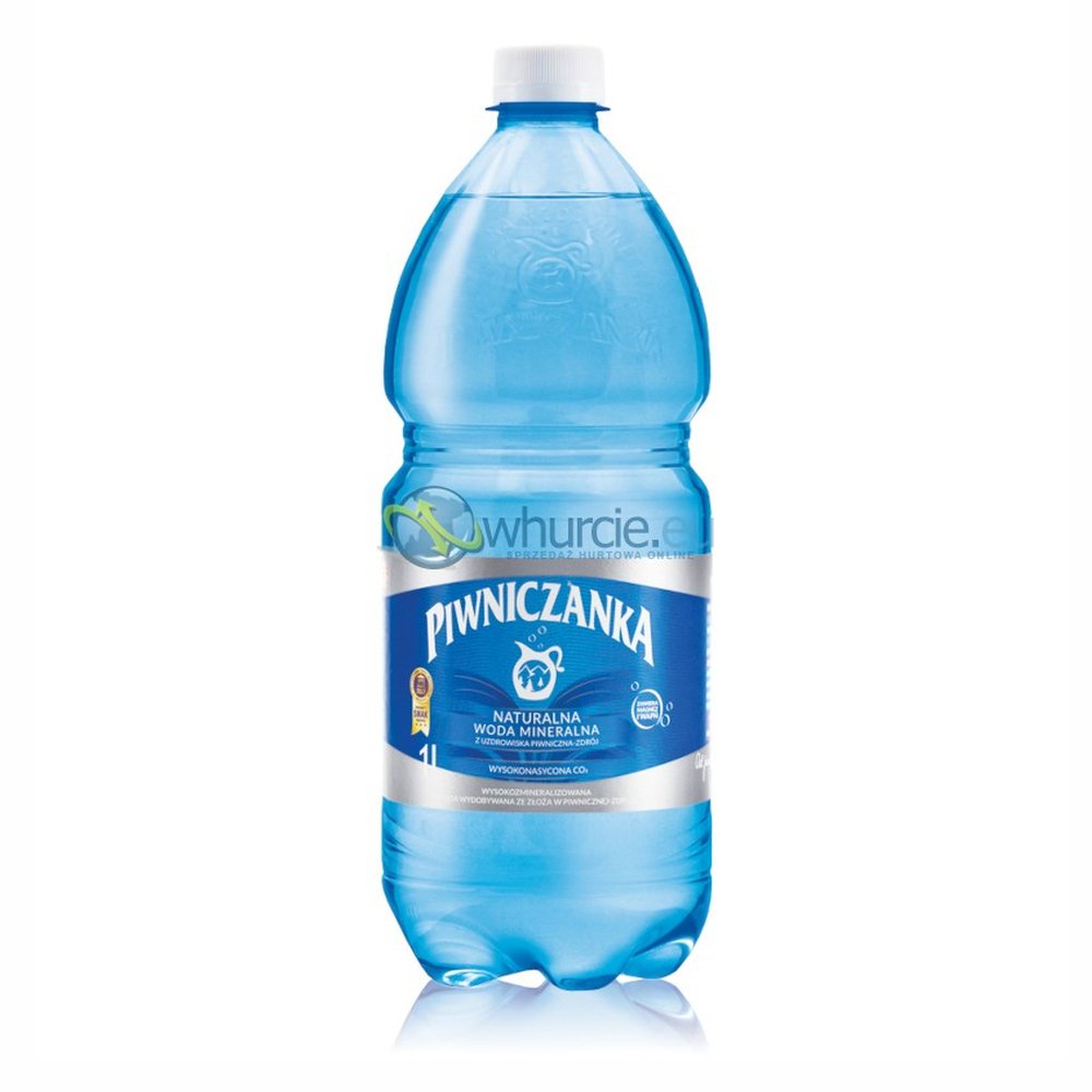 Woda Piwniczanka niebieska gazowana 1000 ml DRS