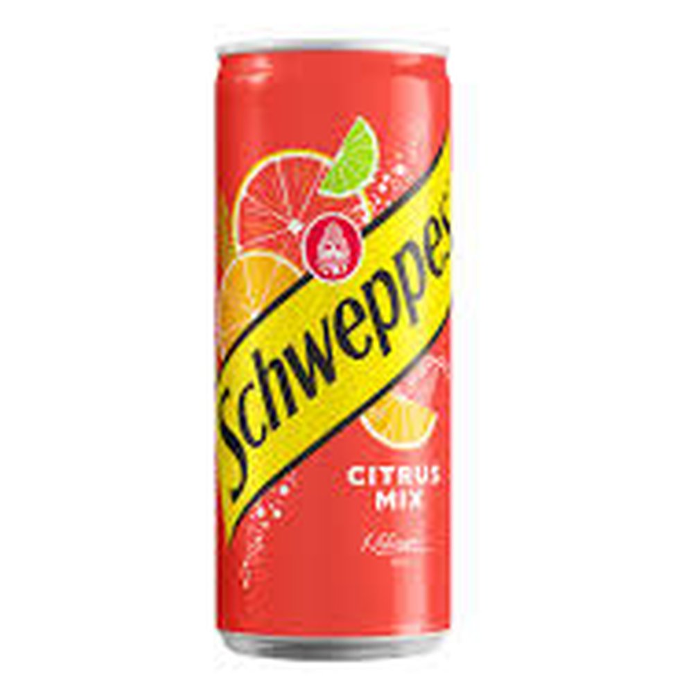 Napój Schweppes Citrus Mix gazowany 330 ml puszka DRS