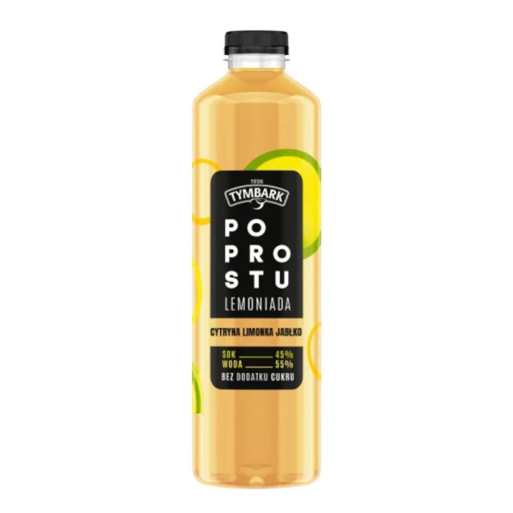 Tymbark Po prostu Lemoniada Cytryna Limonka 1250 ml DRS