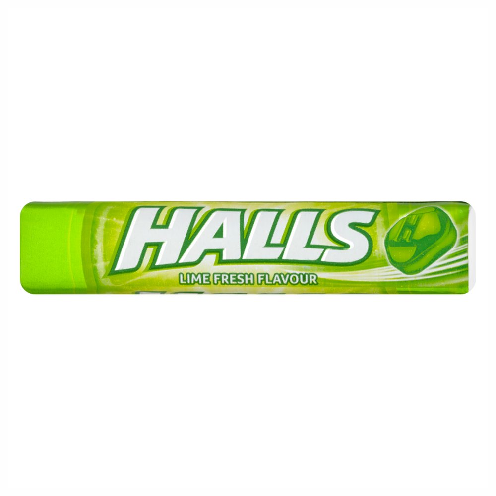 Cukierki Halls Lime Fresh Zielony 34 g