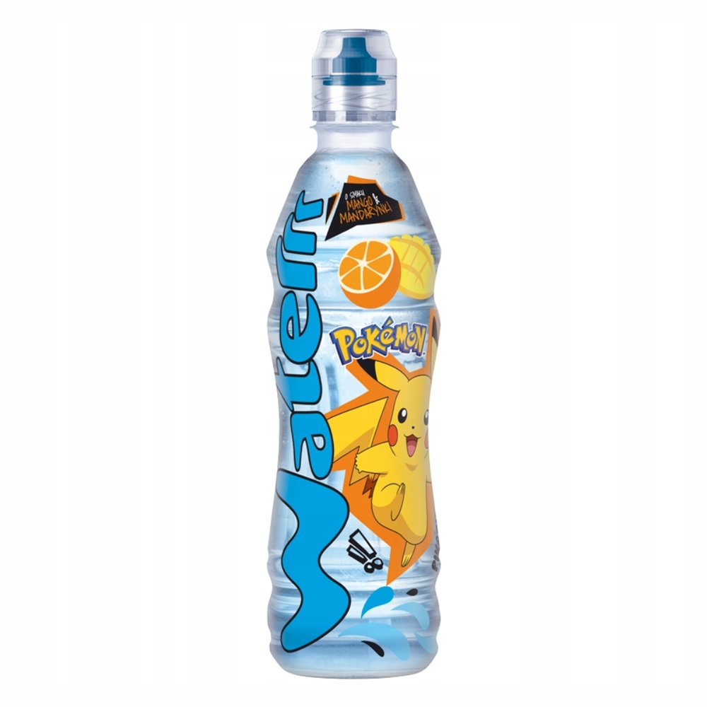 Napój Kubuś Waterrr Pokemon o smaku mango i mandarynki DRS 500 ml
