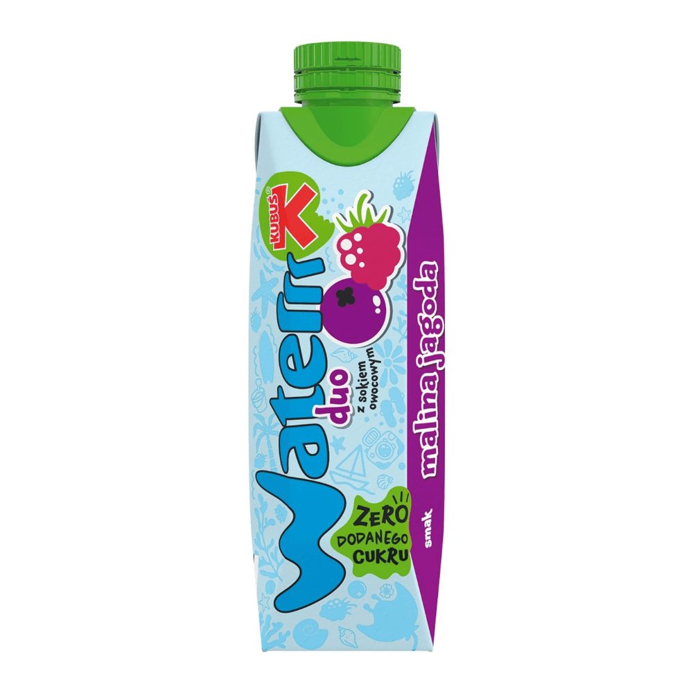 Napój Tymbark Waterrr Duo Malina-jagoda 300 ml