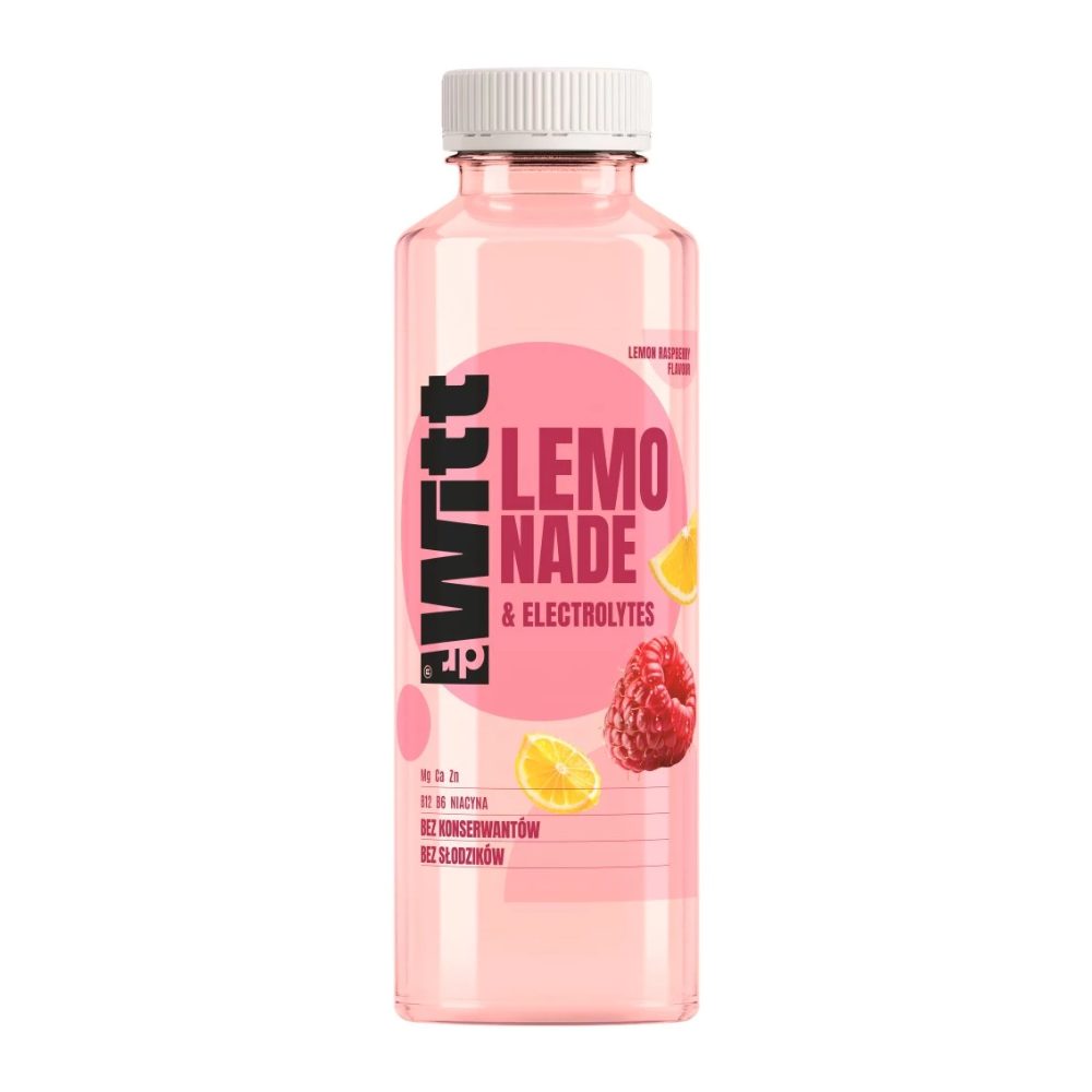 Napój Dr Witt Lemonade & Electrolytes malina cytryna 550 ml DRS