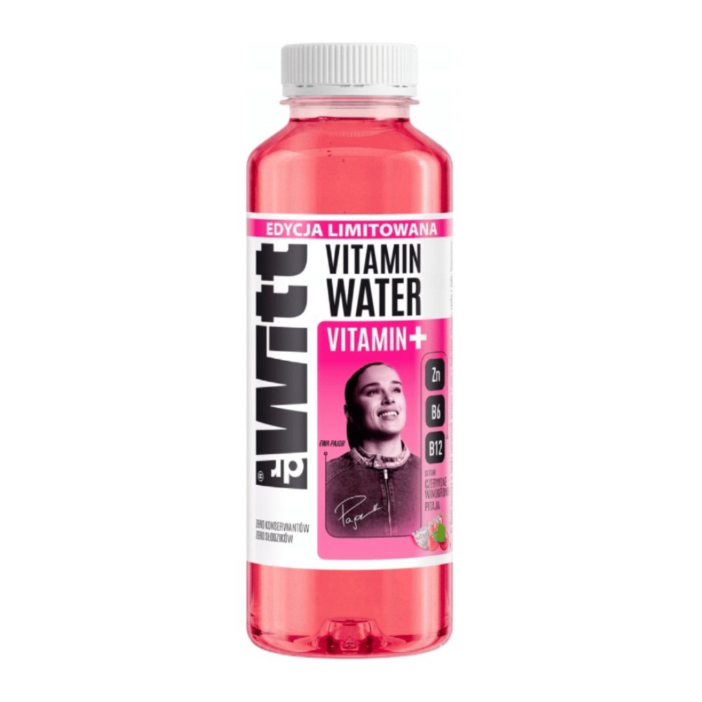 Napój Dr Witt Vitamin Water czerwone winogrono pitaja 550 ml DRS