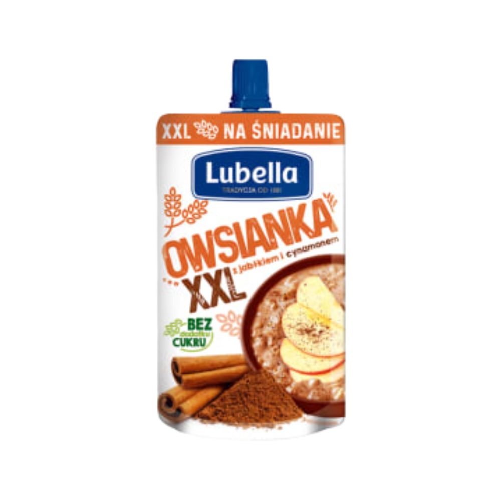 Owsianka Lubella XXL z Jabłkiem i Cynamonem 170 g