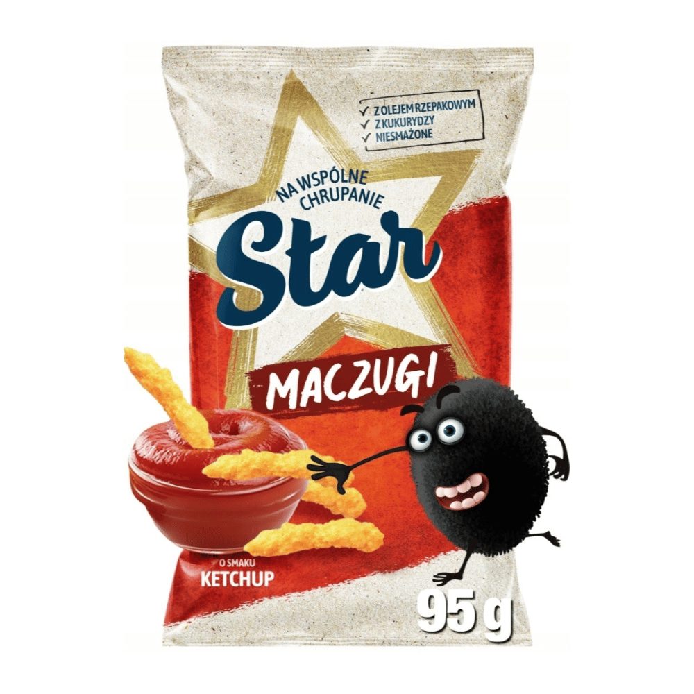 Chipsy Star  Maczugi Keczup