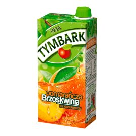 Napój Tymbark Pomarańcza Brzoskwinia 1000 ml karton