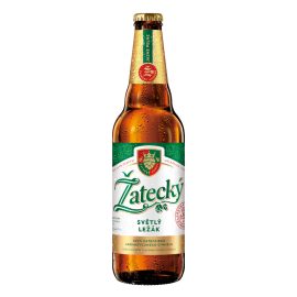 Piwo Zatecky Světlý Ležák 5% 500 ml