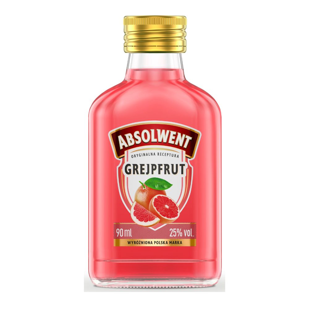 Likier Absolwent Grejpfrut 25% 90 ml