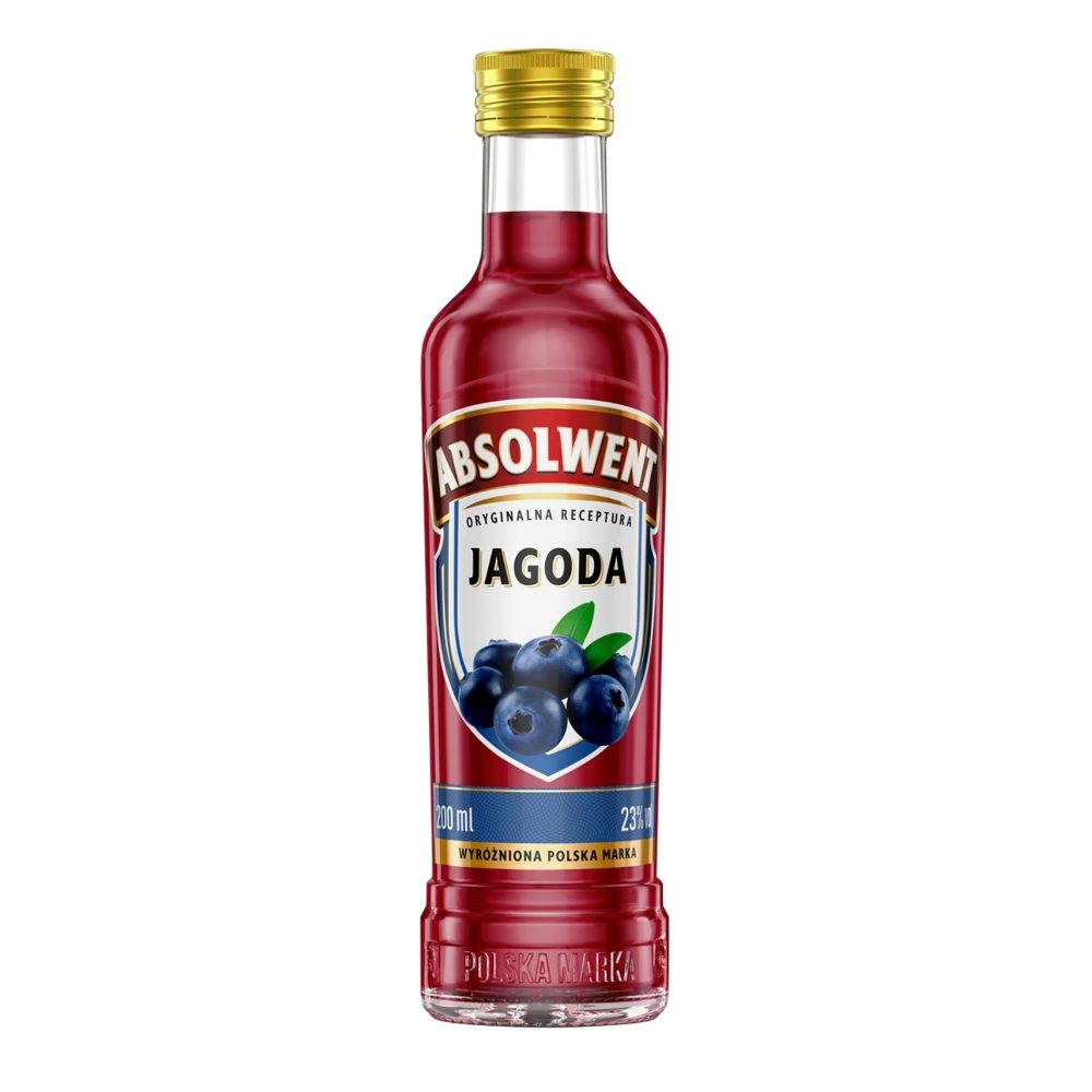 Likier Absolwent Jagoda 23% 200 ml