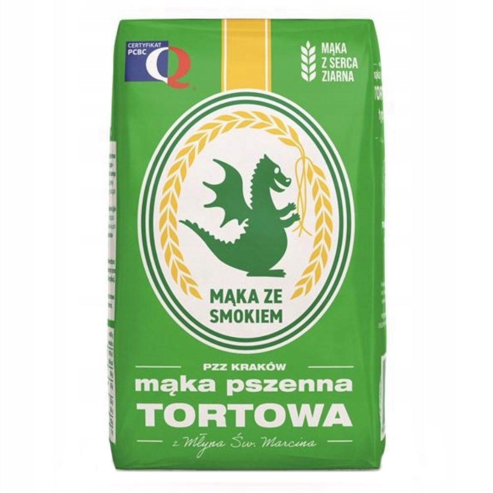 Mąka Tortowa Pszenna Typ 450 Kraków 1 kg