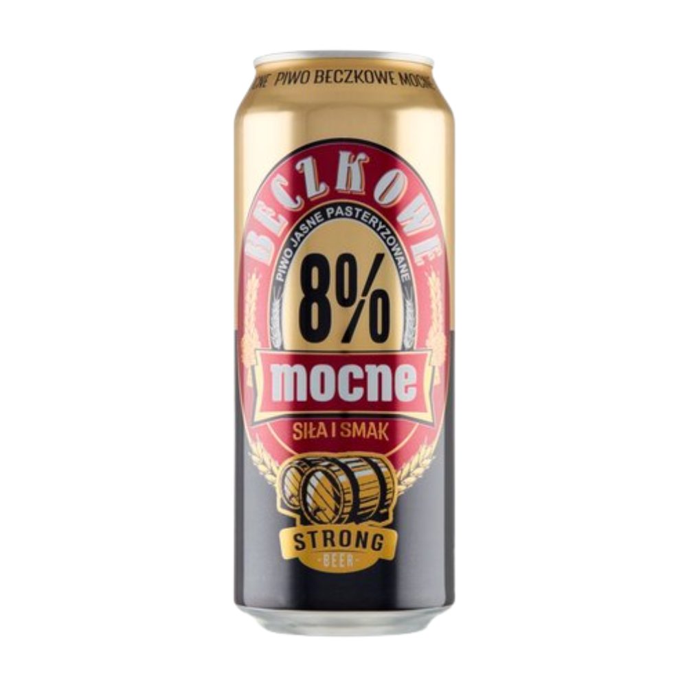 Piwo Beczkowe Mocne 8% 500 ml Puszka