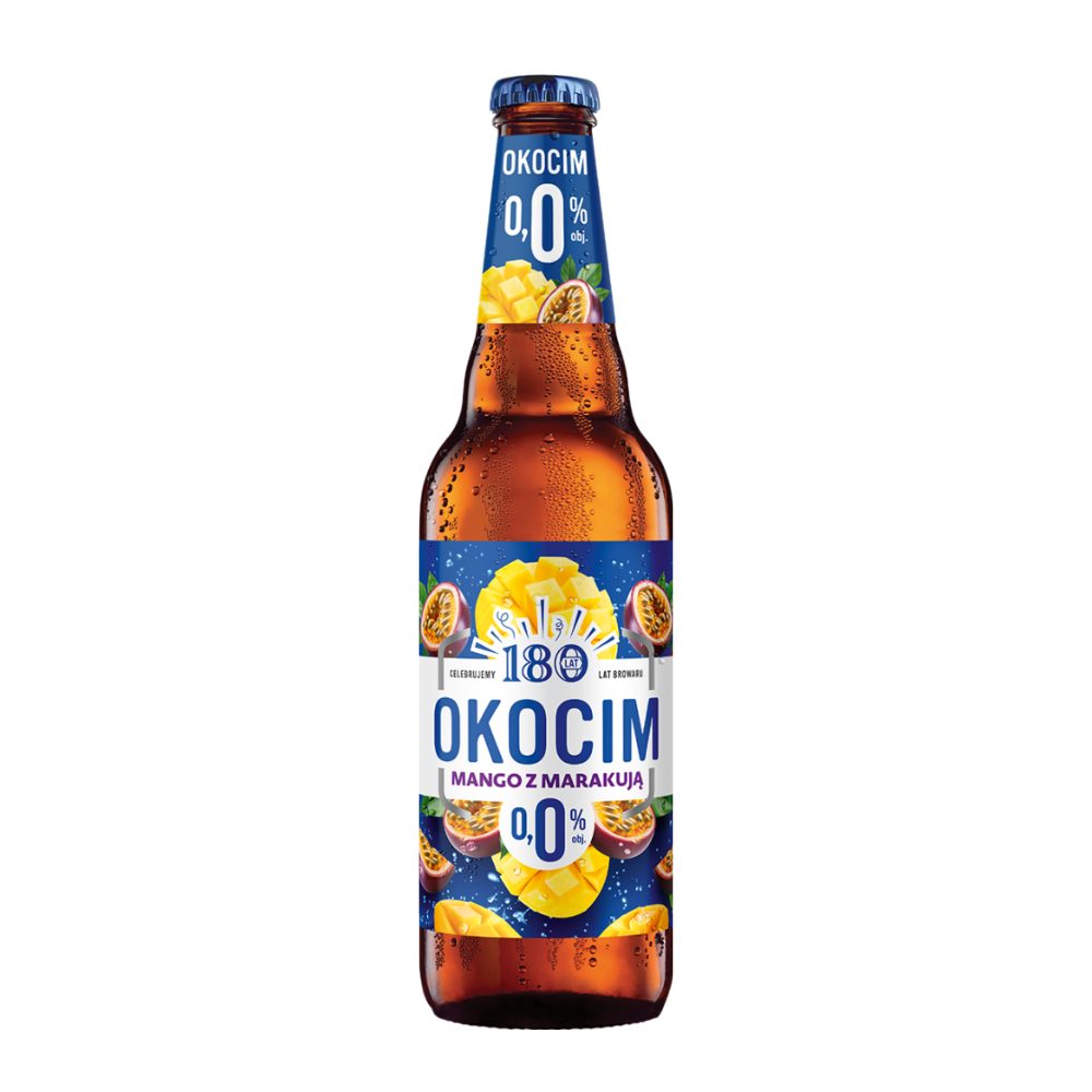 Piwo Okocim Mango z Marakują 0% 500 ml
