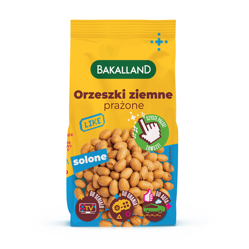 Orzeszki arachidowe prażone solone