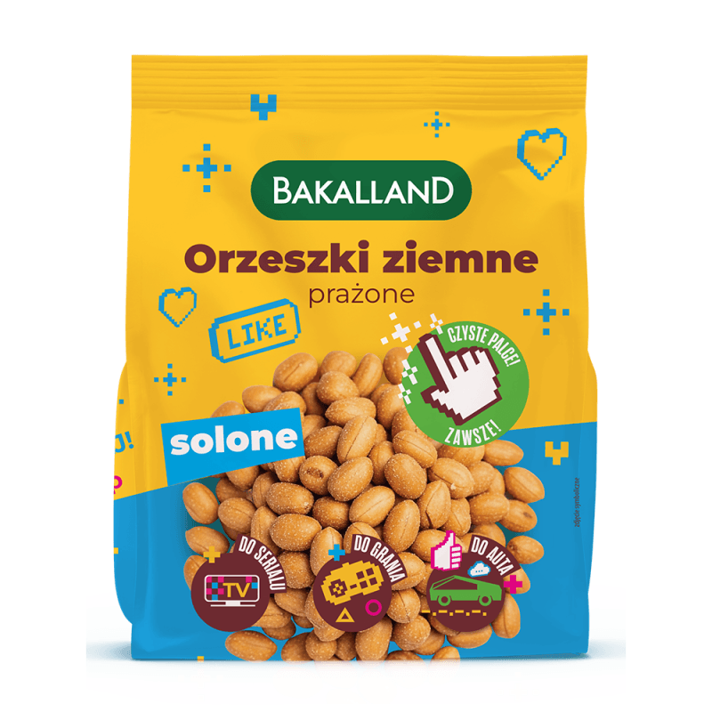 Orzeszki arachidowe prażone solone
